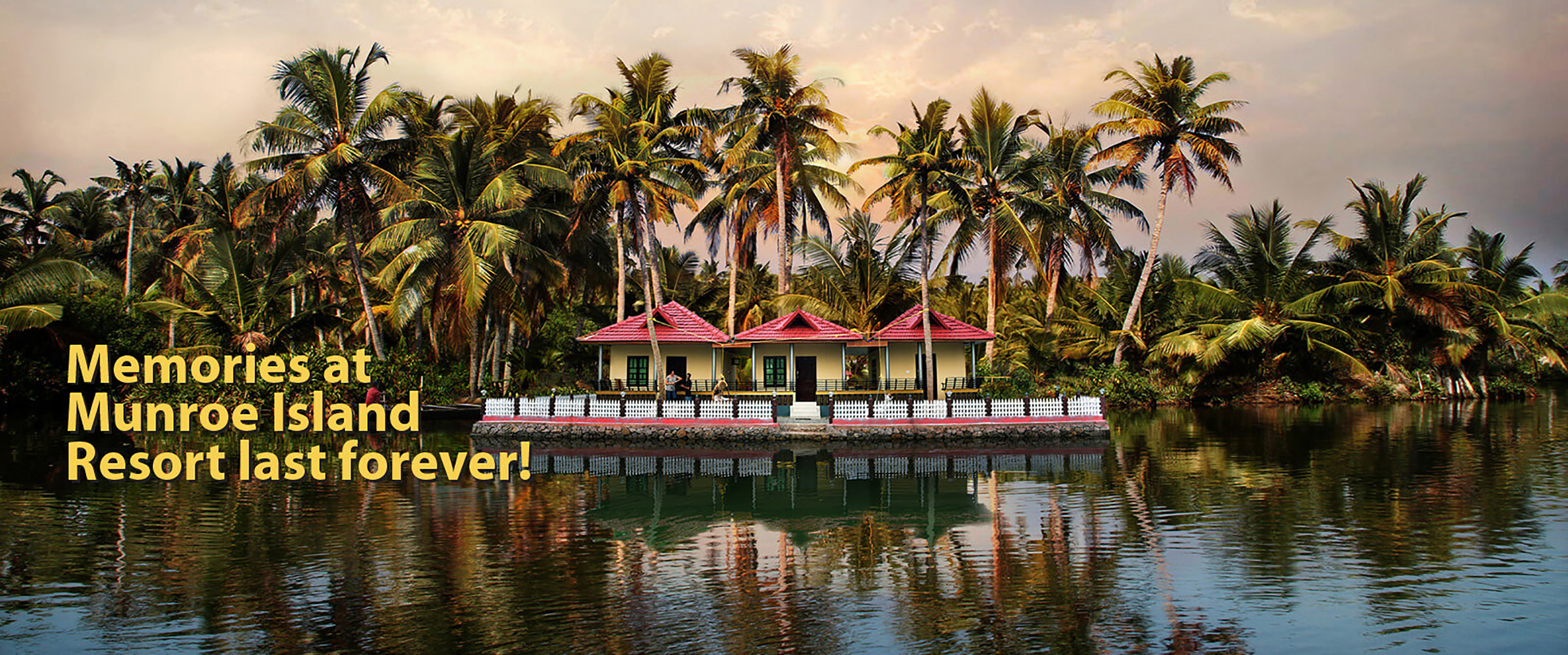 Kerala Backwaters Island Resorts,Lake Resorts Kerala,Best Resorts in Kerala