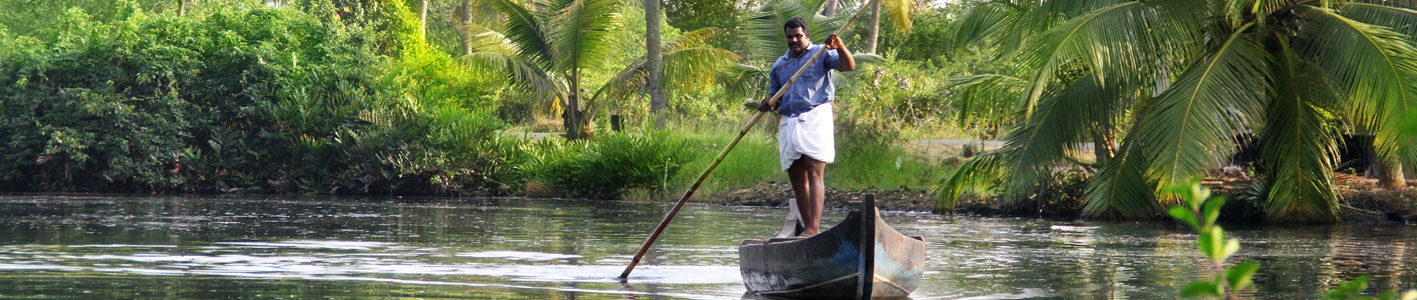 Kerala Backwaters Island,Munroe Island