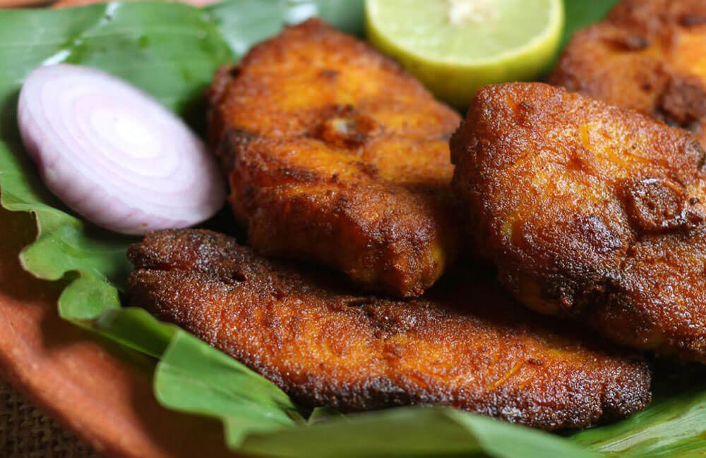 Traditional Kerala Dishesy,Naimeen Fry