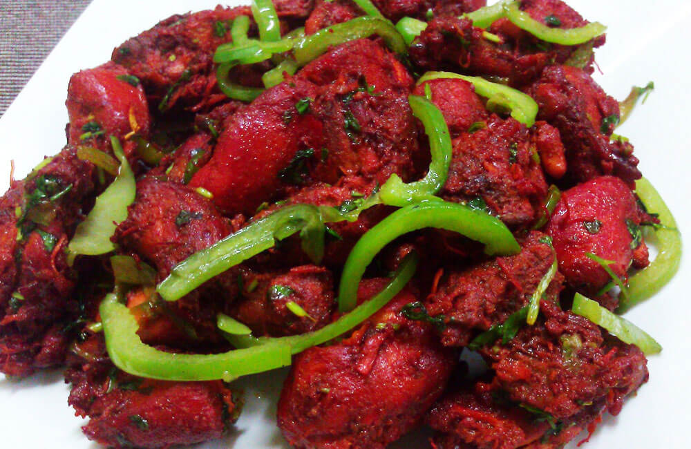 Traditional Kerala Dishesy,Chicken Fry