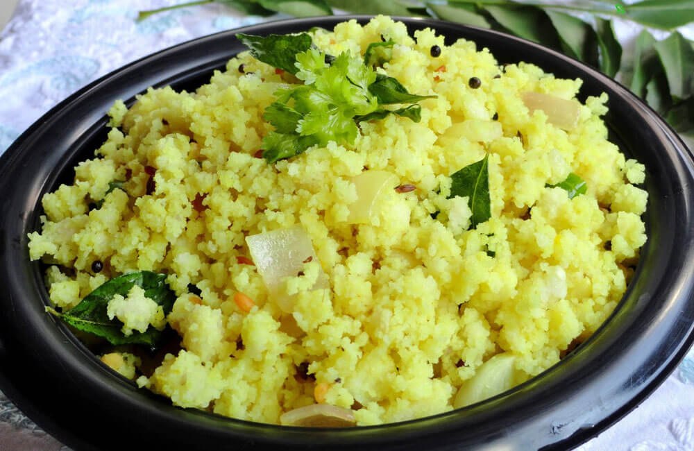 Traditional Kerala Dishes,Uppumavu